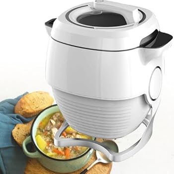 【中古】自動調理中華鍋チャーハンマシン、自動調理機、 アウトドア調理機、360°回転式炒め鍋、家庭用..