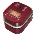 【中古】【未使用】東芝 圧力IH炊飯器, 5.5合, デジタル液晶表示, ワインレッド(2)