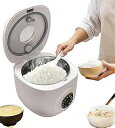 【中古】炊飯器 一人暮らし 安い 炊飯器 コンパクト電気炊飯器 健康向け炊飯器 一人暮らし 低熱量炊飯 フッ素加工なし コーティングが剥がれにくい マイ(2)