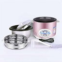 【中古】炊飯器と蒸し器 家庭用ノンスティック炊飯器、保温機能、1?8人用(4L700W)()(2)