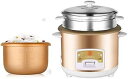 【中古】炊飯器 家庭用ノンスティック炊飯器、保温機能、ワンキー調理、1?5人用(2L)()(2)