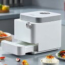 【中古】低糖質炊飯器 家庭用ライススープ分離 インテリジェント多機能糖コントロール 砂糖抜き不要 ライス健康ポット、A (A)