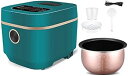 【中古】蒸し器付き炊飯器、ノンスティック内鍋、インテリジェント断熱・予約機能、ご飯作り、健康食品・野菜の蒸し