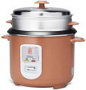 【中古】【未使用】炊飯器 家庭用ノンスティック炊飯器、蒸し器付き、自動保温、3?8人用