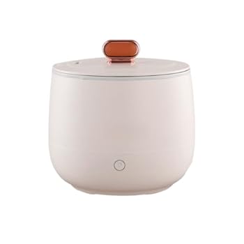 【中古】【未使用】Tyoksi 炊飯器 ミニ多機能炊飯器 一人用 持ち運び簡単 (ホワイト,110v1.6L)