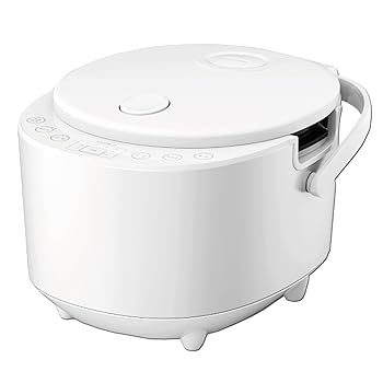 【中古】【未使用】[東京Deco] 多機能炊飯器 5合炊き 炊飯ジャー 厚釜 マイコン式 ホワイト 5種類メニュー(白米/早炊き/無洗米/玄米/おかゆ) 予約機能 12時間保温