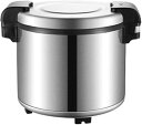 【中古】Zifizo 業務用炊飯器業務用ステンレス炊飯器 電気鍋家庭用 大容量 23Lこびりつかない鍋 蒸し 健康食品 厨房、学生食堂に適していますき (ステン(2)