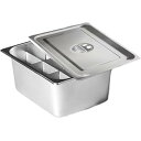 【中古】Eyawe 関東 炊飯器 ステンレス 仕切り 多目的 カウンター しゃぶしゃぶ対応 IH炊飯器 直火対応 ピリ辛 簡単組立 人間工学設計 (9マス(蓋付...