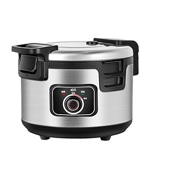 【中古】【未使用】【YOULINES】大きい炊飯器 商業用 家庭用の大容量 1-40人 レストラン、ホテル ホテル 炊飯器110V 錆びた鋼材の質、抗酸化、簡単に清潔で、強化し