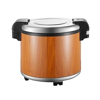 【中古】【未使用】KDBT 炊飯器 業務用 大容量23L 保温ジャー 110V/100W スチーム機能付き 健康食品・野菜保温に最適 粘らない内釜 業務用炊飯器 (23L 木目)