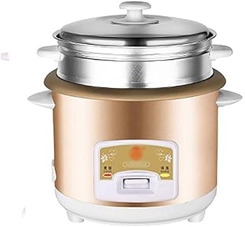 【中古】炊飯器、家庭用焦げ付き防止炊飯器、保温機能、1?5人用ワンキー調理(3L)()