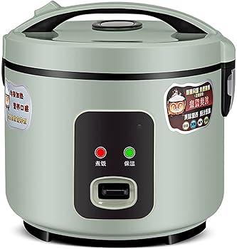 【中古】【未使用】炊飯器 - 蒸し器家庭用多機能焦げ付き防止炊飯器、インテリジェント保温、ワンボタンスイッチ(5L) ()