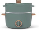 【中古】炊飯器家庭用多機能ミニ炊飯器/フライパン/中華鍋/スープポット、セラミック焦げ付き防止内鍋、1?2人用(B)(D)