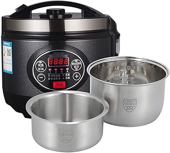【中古】低糖炊飯器家庭用多機能炊飯器、304ステンレス鋼内鍋、分離炊飯、1?3人用(B)(B)