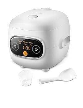 AJIMURA-SHOP㤨֡šCOMFEE' Mini Rice Cooker 5 Cups Cooked/2.5 Cups Uncooked, Portable Non-Stick rice maker, 24 hours Timer Delay, 6 Functions, Fast CookerפβǤʤ44,142ߤˤʤޤ