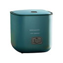 【中古】【未使用】ミニ炊飯器ポータブルノンスティック炊飯器、1.2リットル容量200ワット低電力12時間自動保温ノンスティックコーティングお手入れ簡単オートミー(2)
