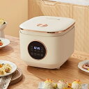 【中古】Bxzzuis炊飯器 5L ミニ炊飯器 クッキングケトル 多機能炊飯器 早炊き 保温 予約機能対応 タッチパネル操作 マルチクッカー 炊飯ジャー 調理鍋 白(2)