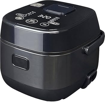 【中古】炊飯器 一人暮らし 3合 IH 二人暮らし 9種類炊き分け機能 IH式 炊飯器 低温調理 玄米 雑穀米 保温 予約機能 ブラッ