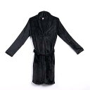 【中古】Men's Bathrobe Autumn and Winter Warm Pajamas Thick Solid Color Soft Bathrobe Pajamas Casual Home Wear (Color : B Size : M Code) (B L c