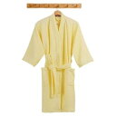 【中古】Bathrobe Men's Casual Solid Color Soft Bathrobe Plus Size Absorbent Nightgown Pajamas Home Service (Color : A Size : M Code) (B M code)