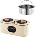 【中古】炊飯器 一人暮らし 炊飯器 料理も出来る110V 六つの主な機能 食品グレードのノンスティック内釜 8時間恒温 一人用炊飯器 独り暮らし お手入れ簡(2)