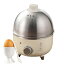 【中古】ミニ卵調理器、タイマー&自動停止機能付き電気卵ボイラー朝食マシン、蒸し卵、ゆで卵、半熟卵..