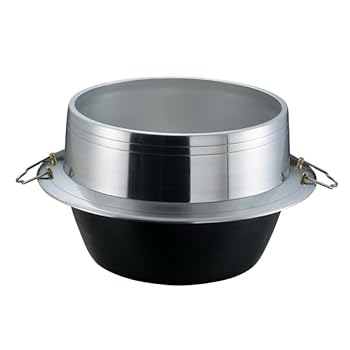 【中古】アルミイモノ 豊年釜 (カン付) 28cm 12L 釜上:φ280・ツバ:φ370 炊飯器/スープジャー No.0148000 【ご注意:画像は代表画像です。カラーやサイ