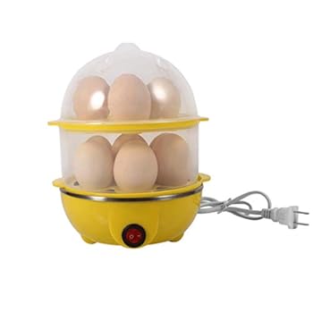 【中古】GDDZA 多機能二重層14卵電気卵ボイラー炊飯器ミニ蒸し器密猟者調理器具キッチン調理ツール