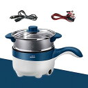 【中古】【未使用】車の電気炊飯器24v 電気炊飯器180Wトラック電気中華鍋 車の電気炊飯器2L車載多機能電気フライパン電気鍋 (Color : 青)