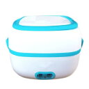 【中古】1Lミニ炊飯器、多機能電気ランチボックス、ポータブルオフィスフードヒータースチーマー暖かい補充式暖かい、110v/220V,A