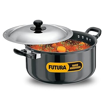 【中古】硬質陽極酸化シチューポット パティラ 5.0リットル 【中古】硬質陽極酸化シチューポット パティラ 5.0リットル