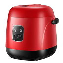 【中古】【未使用】ミニ 1.2L 炊飯器 電気蒸し器 マルチクッカー 米を炊く ポータブル 多機能 炊飯器 ポット ホーム オフィス 寮や旅行に 1-2 人に適しています, レ(2)