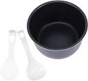 【中古】ご飯 炊飯器 内釜 鍋 替え ノンスティック炊飯器 ご飯 炊飯器 ライナー 鍋 容器 電気炊飯器 炊飯器 炊飯器 内釜 鍋 付属品 付 スープ お玉 と...