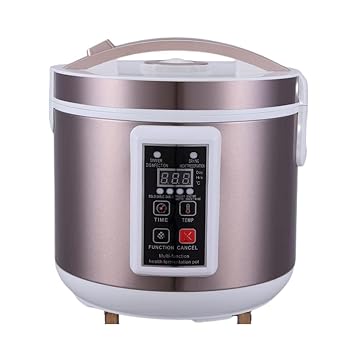 【中古】大容量黒にんにく発酵タンク、多機能発酵炊飯器、均一加熱の独立内槽、オプション発酵時間（5/6/7.5L） (6L)【メーカー名】【メーカー型番】【ブランド名】Aeroor 炊飯器, キッチン家電, Autumn_Rice_Cooke...