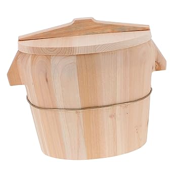 【中古】【未使用】OUNONA 1セット 炊飯器 ハンギリミキシングスチーマー アジアンライススチーマーポット キッチン用米びつ 木の寿司丼 スチームテーブルパン 米蒸 【中古】【未使用】OUNONA 1セット 炊飯器 ハンギリミキシングスチーマー アジアンライススチーマーポット キッチン用米びつ 木の寿司丼 スチームテーブルパン 米蒸