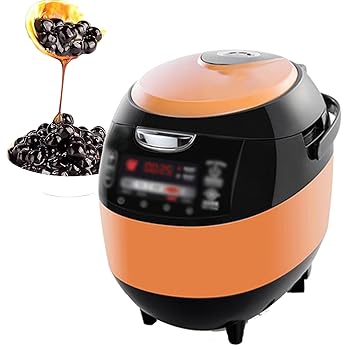 【中古】自動真珠調理器、商業ボバ鍋 8 L 煮サゴ ミルク ティー タピオカ真珠料理鍋ボバ茶