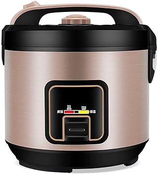 【中古】Rice Cooker with Steamer Non-Stick Inner Pot, Intelligent Insulation, Make Rice Steam Healthy Food Vegetables(5L) ()