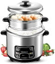【中古】Rice Cookers and Steamer 304 Stainless Steel Food Rice Cooker, Make Rice & S...