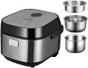 【中古】【未使用】低糖炊飯器家庭用304ステンレス鋼インナー、24時間予約、炊飯分離炊飯器、3?7人用(A)()(2)