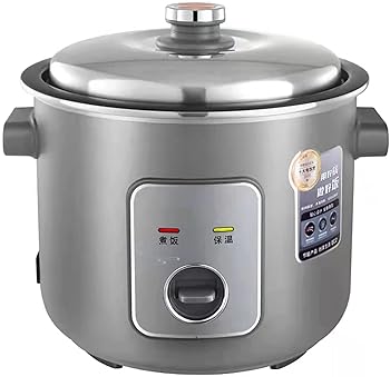 【中古】【未使用】炊飯器ホーム昔ながらの炊飯器、自動断熱、焦げ付き防止インナー、2?10人用(5L)()(2)