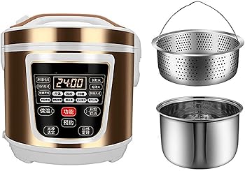 š̤ۡѡLow-Sugar Rice Cooker Household 304 Stainless Steel Inner, 24...