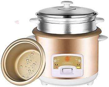 【中古】炊飯器-温かみ付き防止機能家庭用焦げ付き防止炊飯器、ワンキー調理、1?5人用(2L)()
