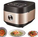 【中古】多機能炊飯器、家庭用 3/4/5L 取り外し可能な焦げ付き防止内鍋、大容量 900w 炊飯器(5l)(5L)