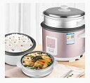 【中古】【未使用】ホーム保温炊飯器、5L大容量焦げ付き防止鍋、アルミニウム合金ライナー、ワンクリック調理(4L)((2)