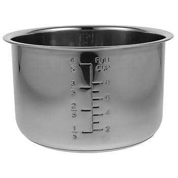 【中古】【未使用】jojofuny 炊飯器ライナー 電気調理器の付属品 電気調理器の供給 stainless steel pan stainless steel pot キッチンガジェット 金属 調理鍋