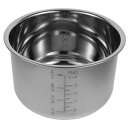 【中古】BIUDECO 厚底炊飯器ポット ステンレススチール製内鍋 交換用電気炊飯器ライナー 炊飯器ポット