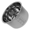 【中古】NOLITOY 炊飯器ライナー 炊飯器の内タンク 圧力鍋インサート 電気調理器の付属品 パワークッカーインサート 内釜 304 ステンレス鋼 厚くする ノ(2)