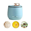 【中古】独居炊飯器3杯1.8 L多機能炊飯器現在コンパクト炊飯器小炊飯器炊飯モード内蔵保温予約機能かわいい炊飯器急速炊飯時スプーンと計量カップを送る