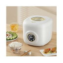 【中古】【Auyyhui】健康炊飯器 1〜3.5 合 一人暮らし 低熱量炊飯 カロリー約 50%オフ セラミック鍋 コーティング剥がれにくい マイコン式 タッチパネル(2)