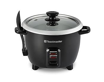 【中古】【未使用】トーストマスター 電気炊飯器 10合 (5カップ未炊き) ブラック TM-101RCCN
